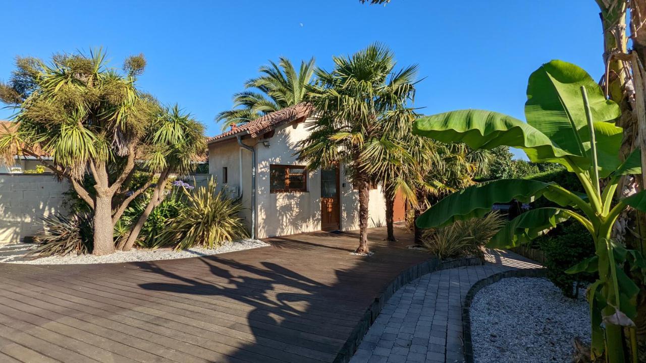 Guest House Au Milieu Des Palmiers Saint-Martin-de-Seignanx Exterior foto